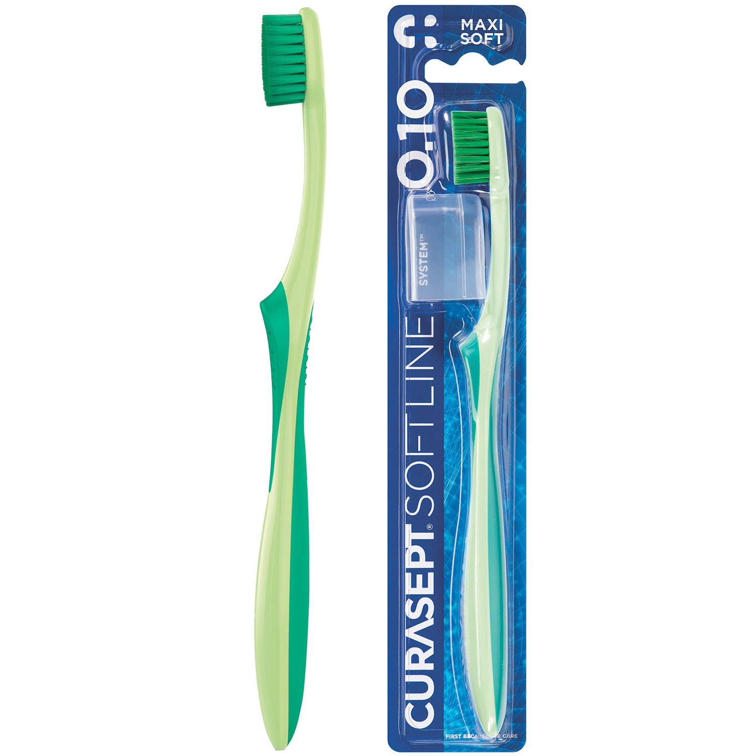 Curasept Softline Tandbørste Maxi Soft 0.10
