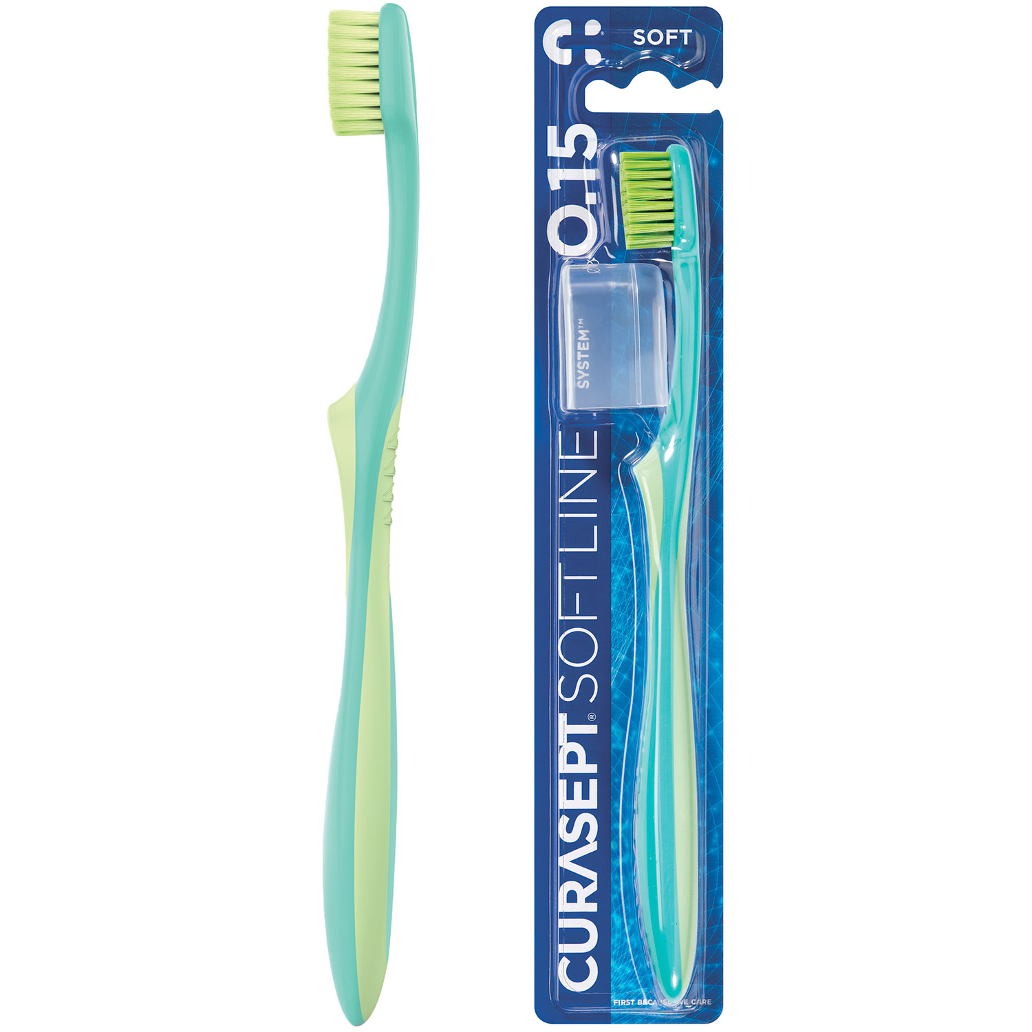 Curasept Softline Tandbørste Soft 0.15