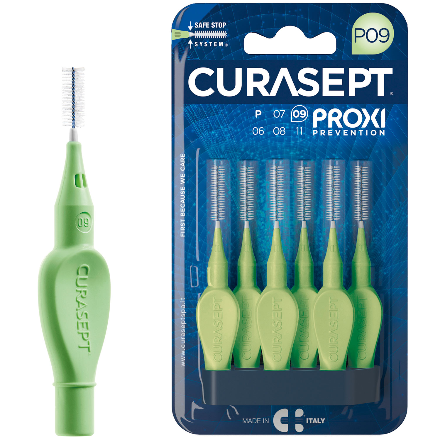 Curasept Zwischenraumbürsten Proxi Prevention 0,9 mm ISO 2