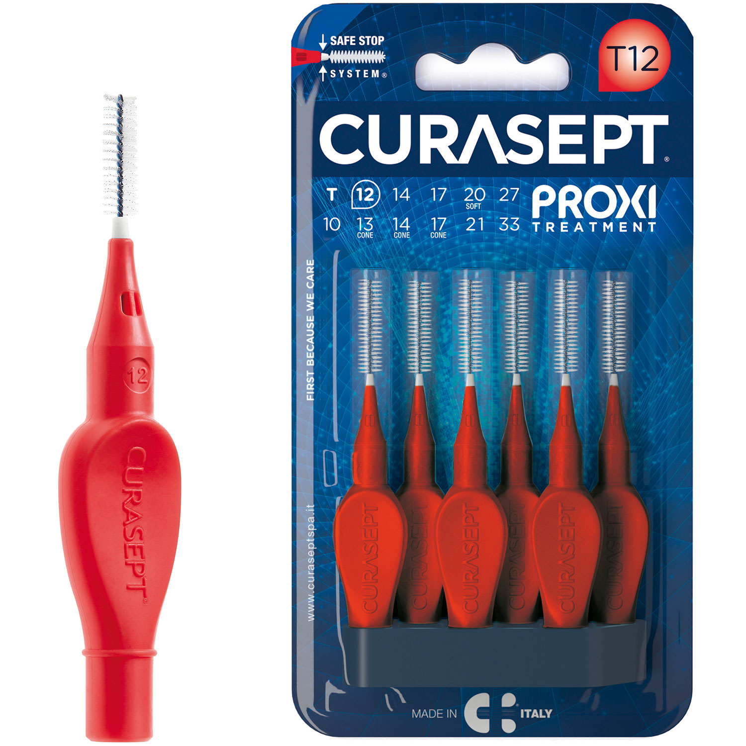 Curasept Zwischenraumbürsten Proxi Behandlung 1,2 mm ISO 3