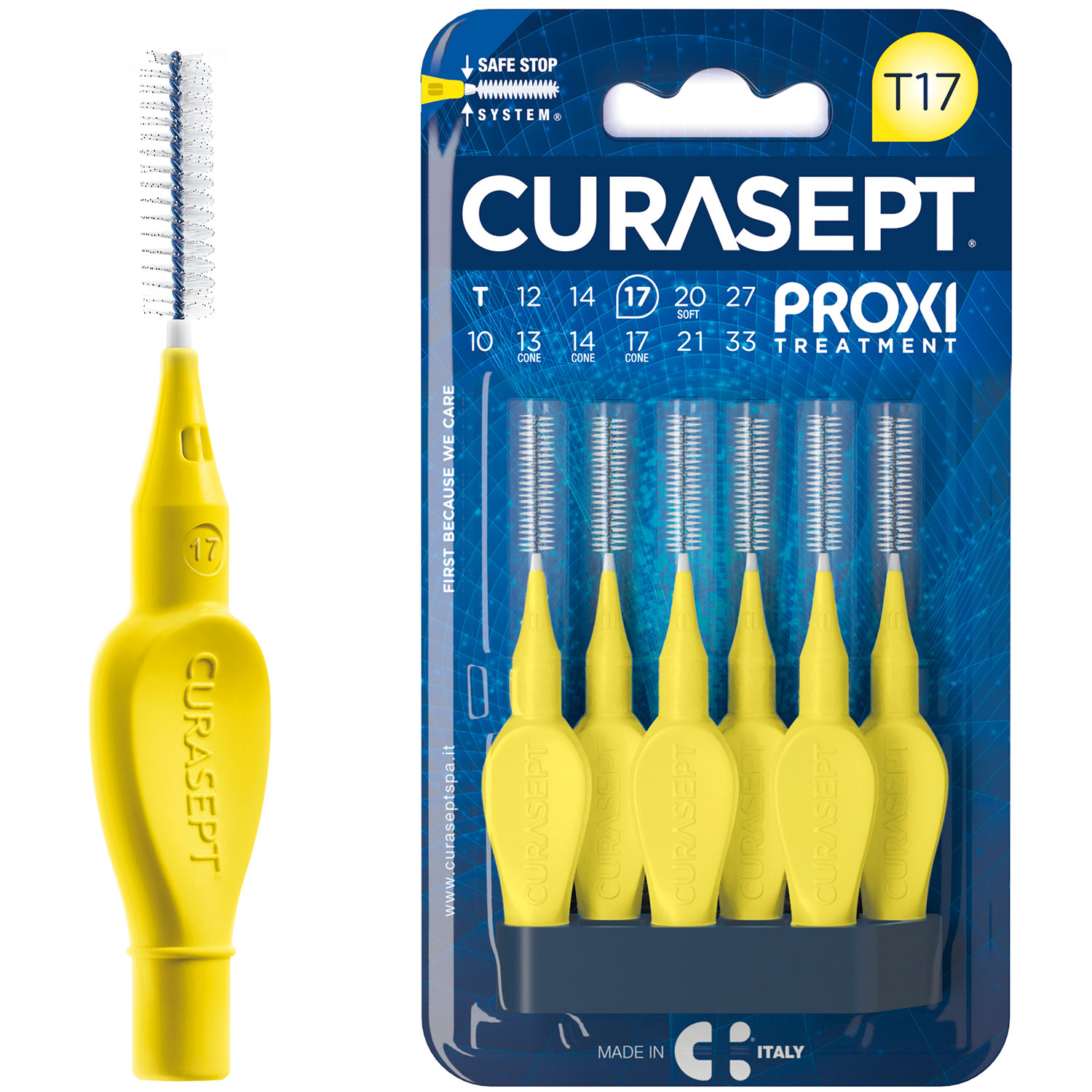 Curasept Zwischenraumbürsten Proxi Behandlung 1,7 mm ISO 5