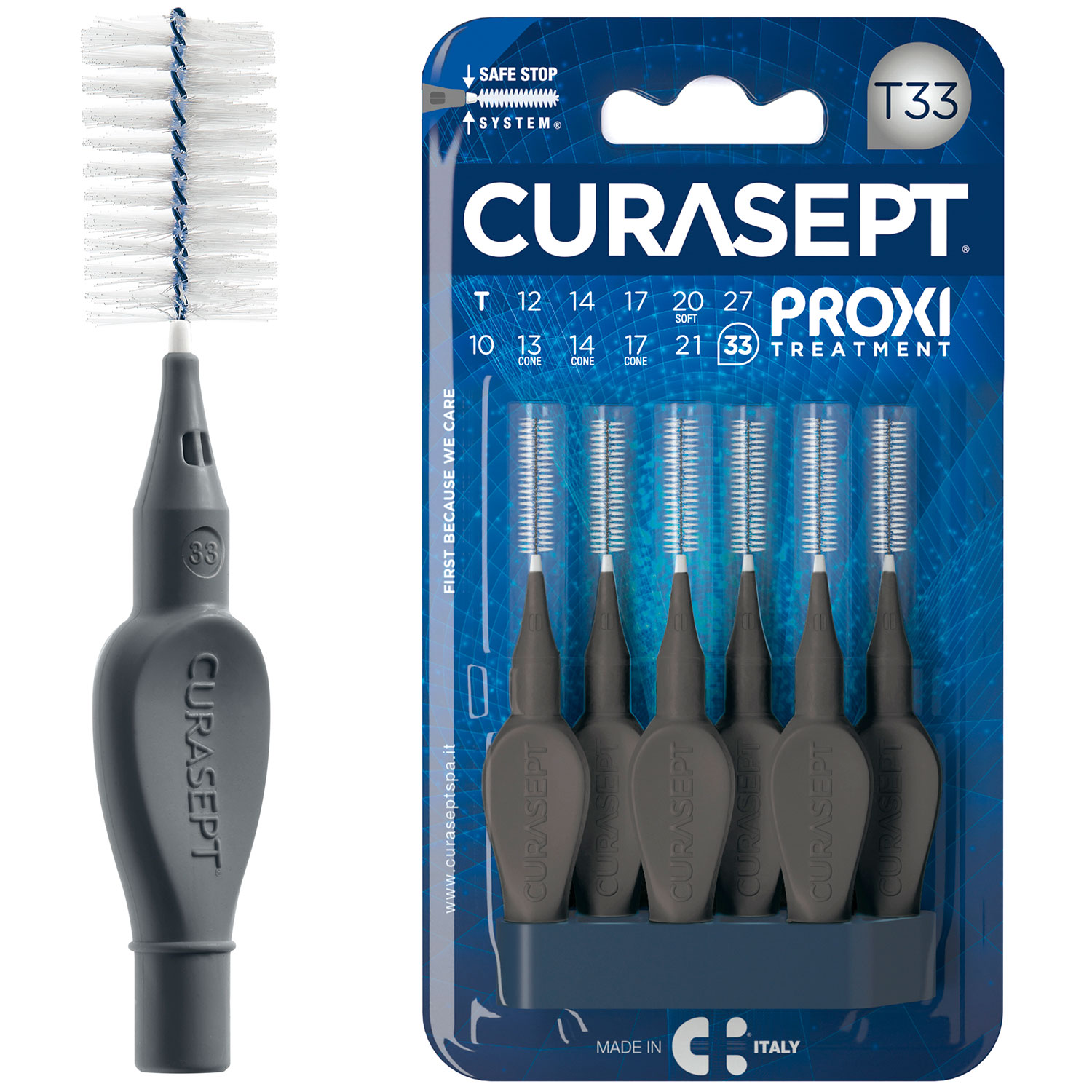 Curasept Zwischenraumbürsten Proxi Behandlung 3,3 mm ISO 8