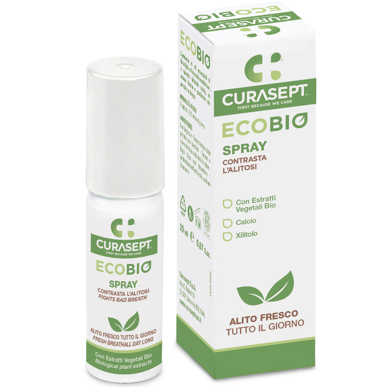 Bio-Mundspray Curasept ECOBIO 20 ml.
