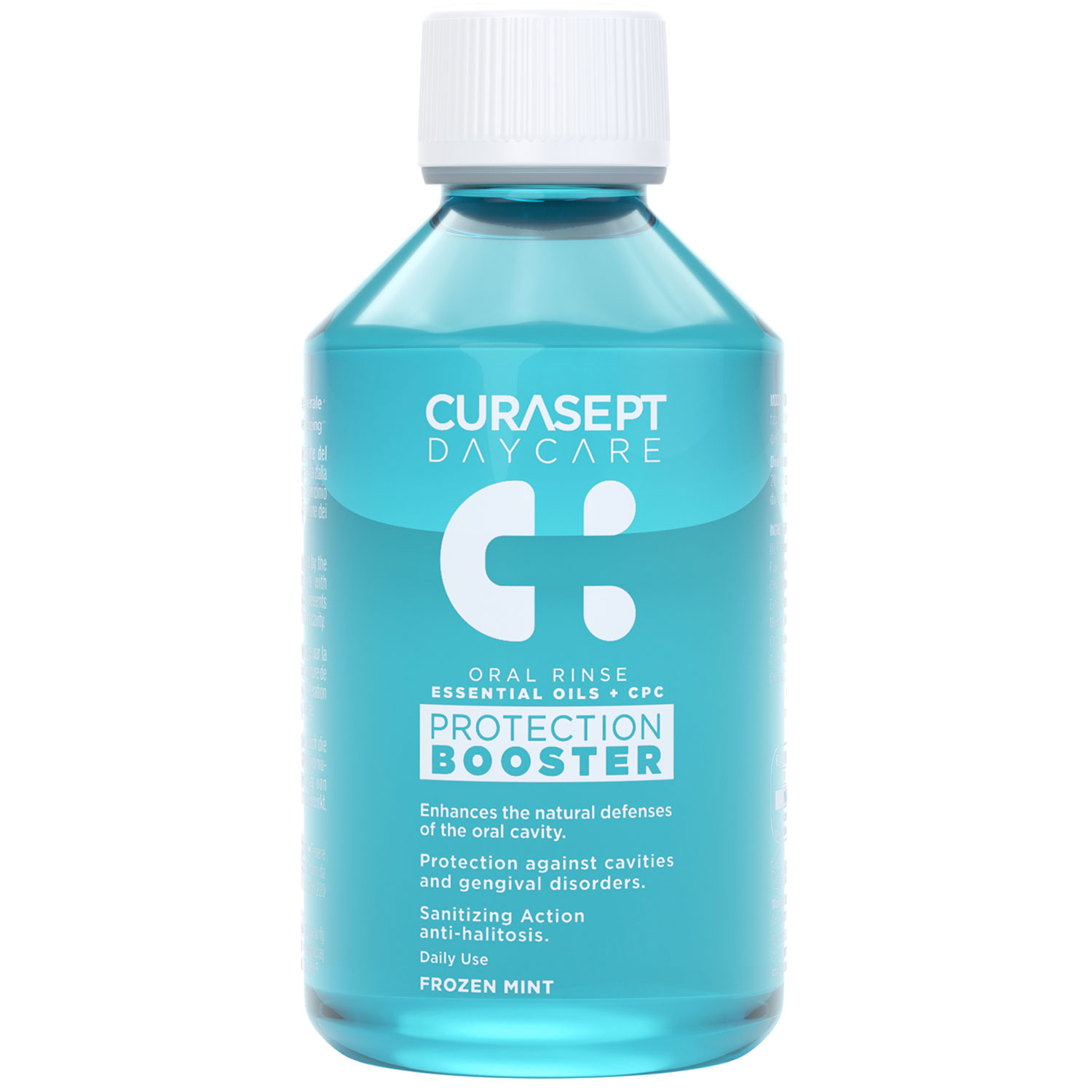 Curasept Mundwasser DayCare Booster Frozen Mint 500 ml.