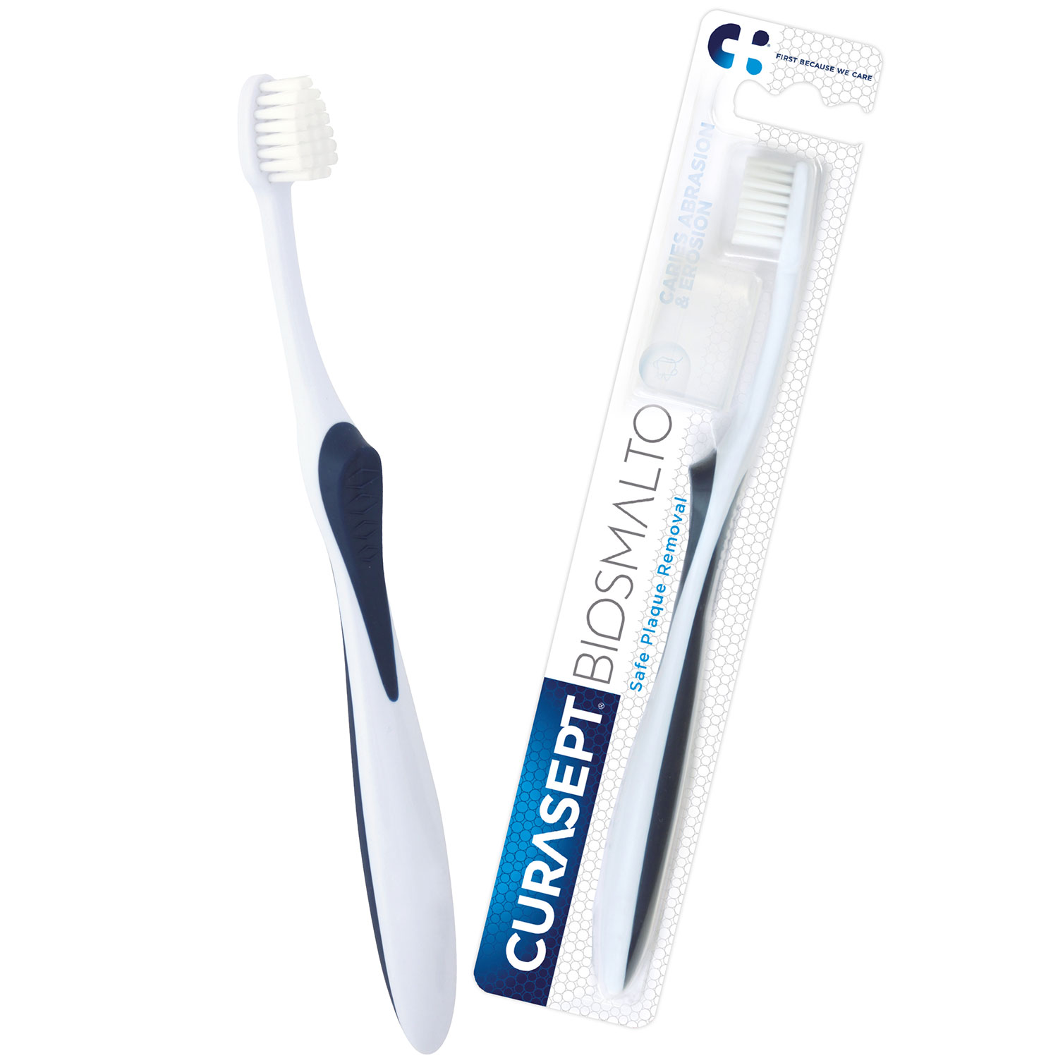Curasept Zahnbürste Biosmalto kleiner Kopf