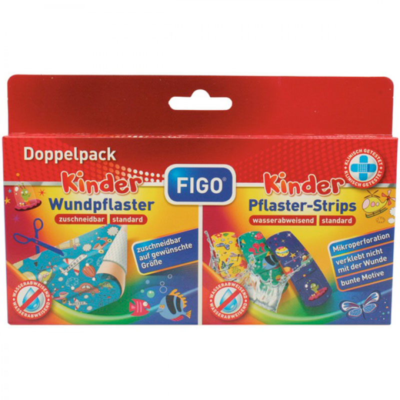 Figo Kinderflicken Doppelpack