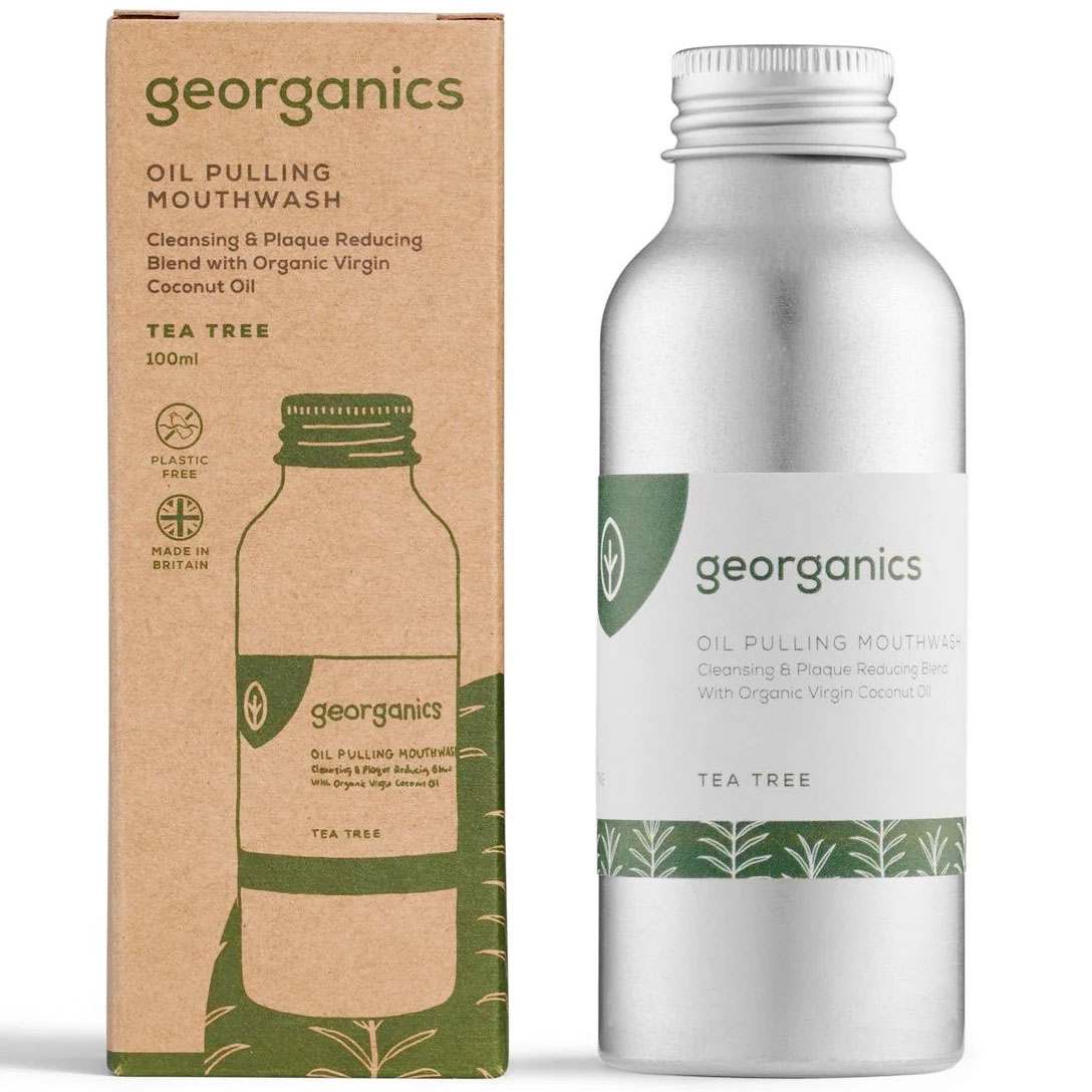 Bio- Oil Georganics Tea Tree Mundwasser 100 ml.