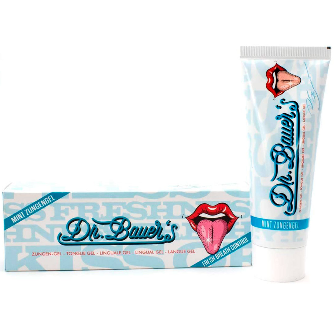 Gel für Zungenreiniger Dr. Bauer's Zungengel Mint