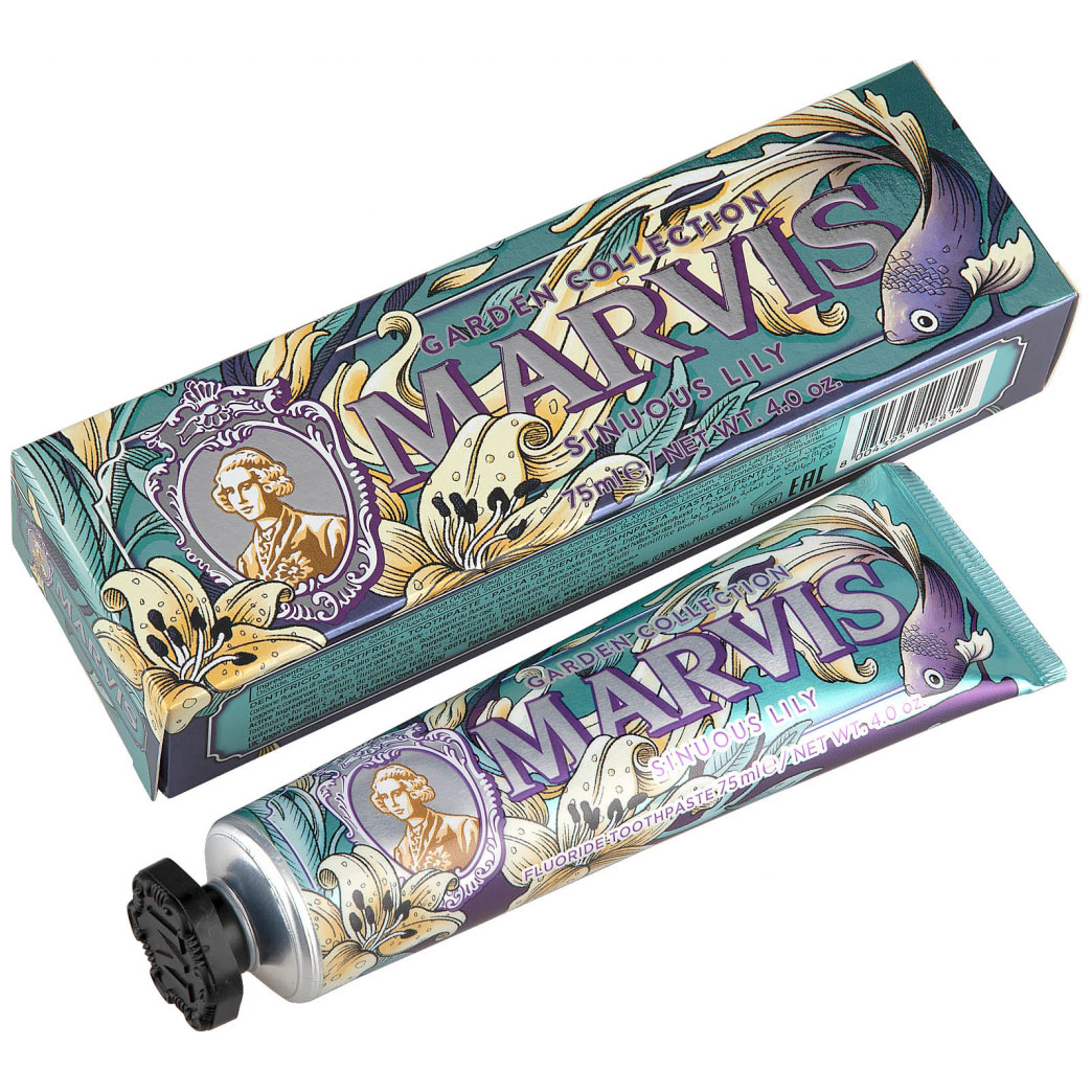 Marvis Xylitol Zahnpasta Sinuous Lily 75 ml.