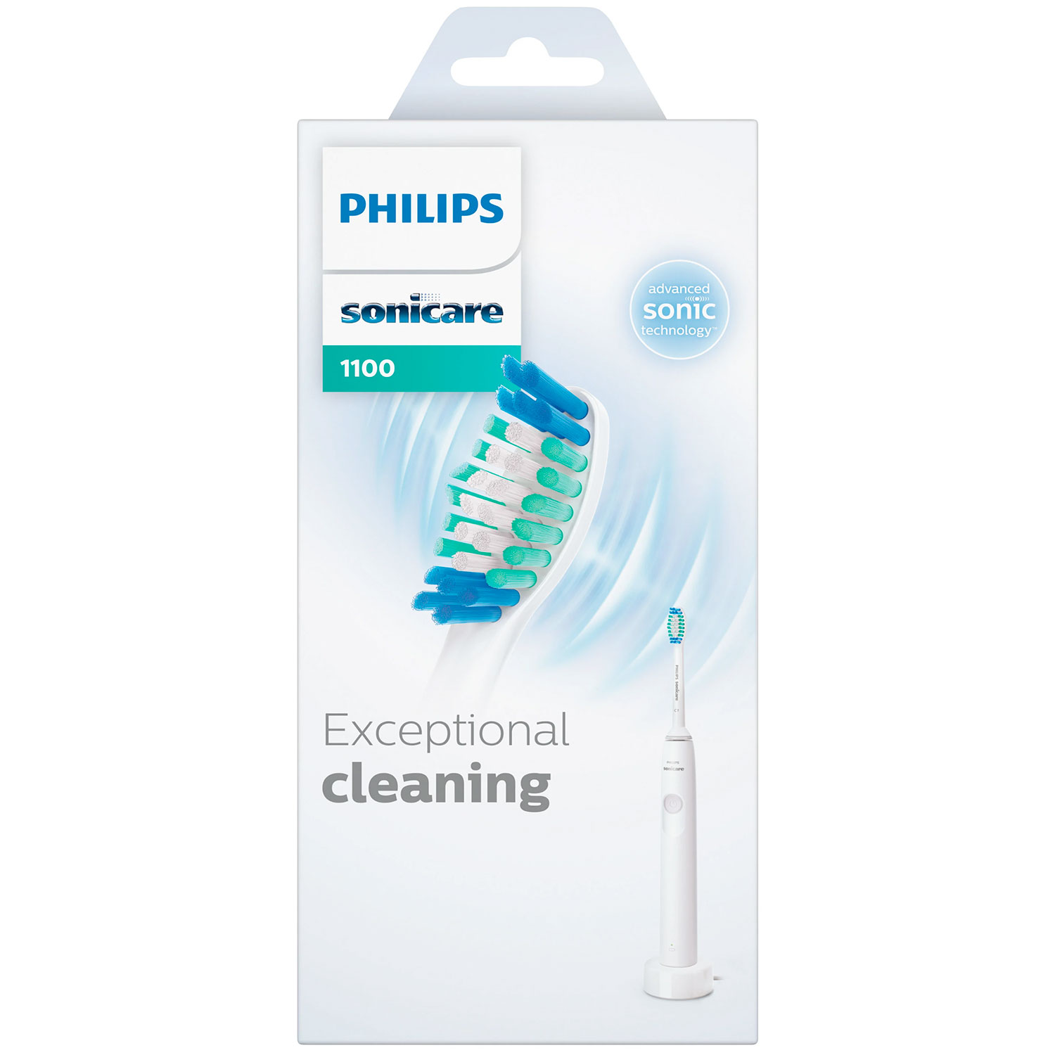 Philips Sonicare 1100 El-tandbørste White/Grey