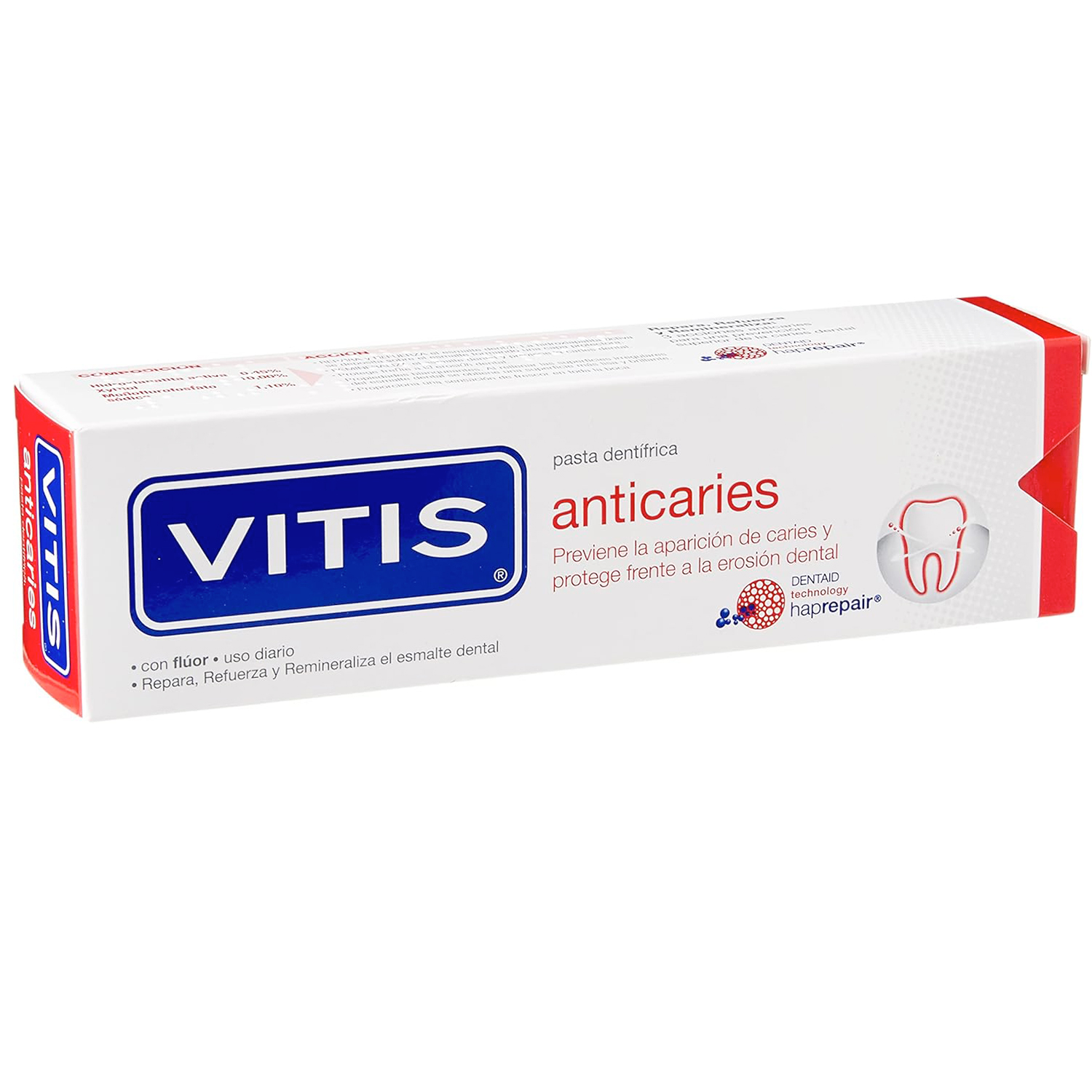 Vitis Hydroxyapatit Tandpasta Anticaries Nano Repair Xylitol 100 ml
