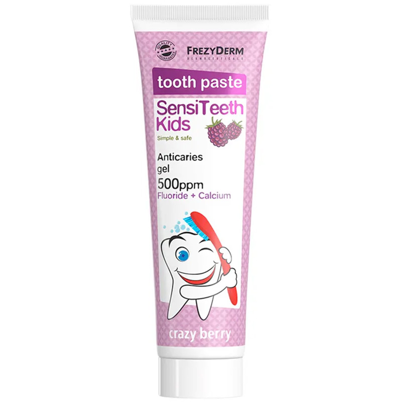 FrezyDerm Kinderzahnpasta SensiTeeth KIDS Xylitol 50 ml