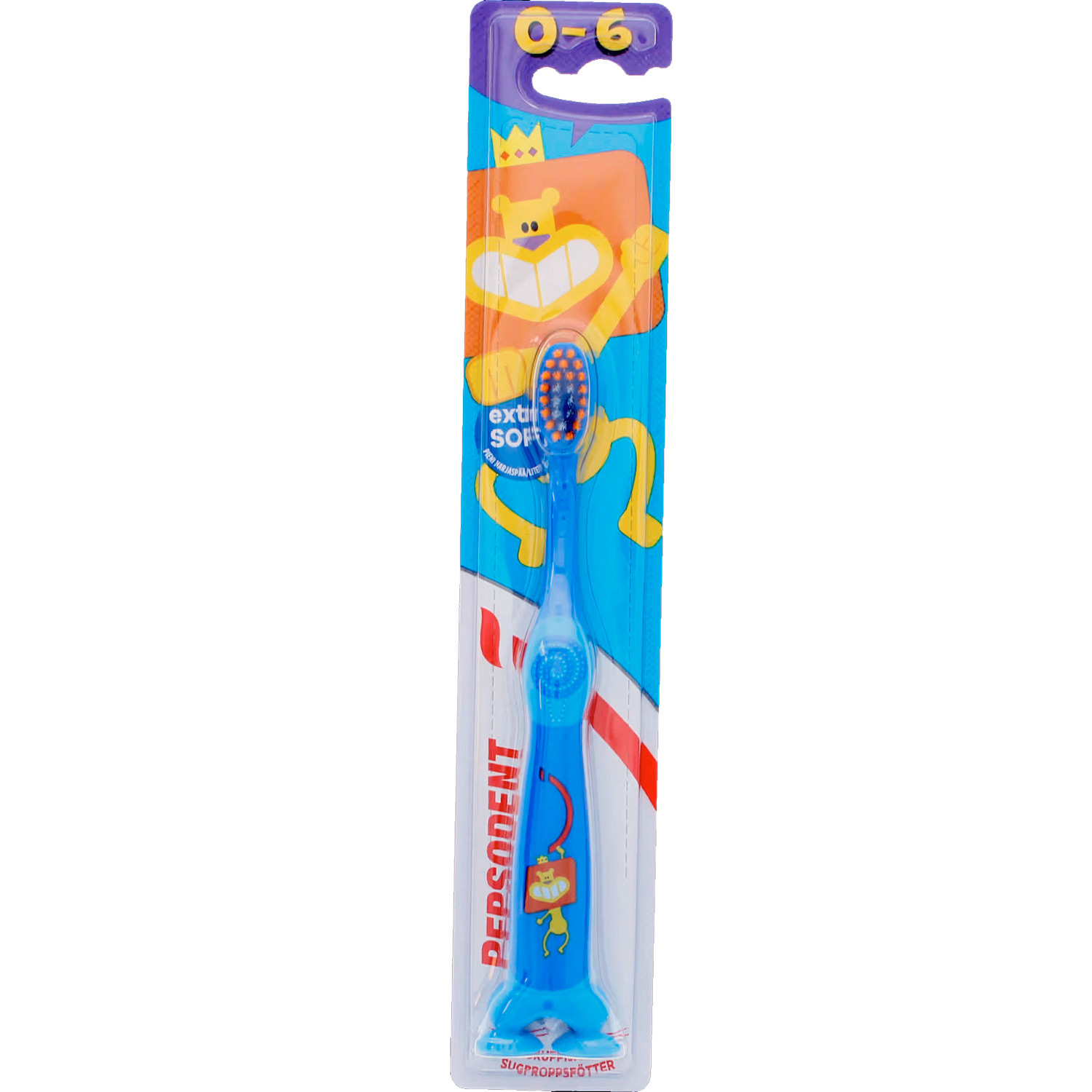 Pepsodent Børnetandbørste Extra Soft 0-6 år BLÅ