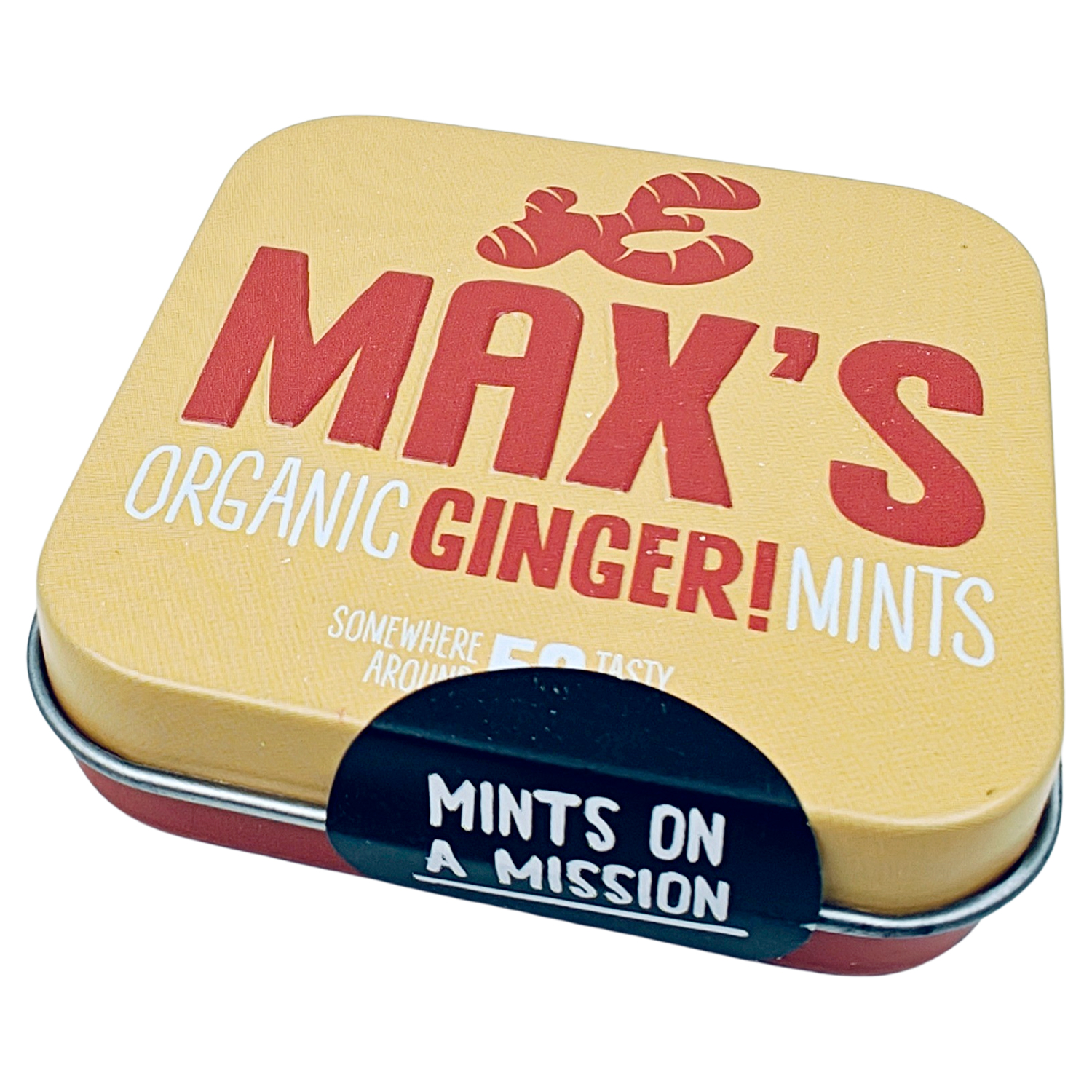 Bio-Minzpastillen MAX'S Ingwer Dose 35g