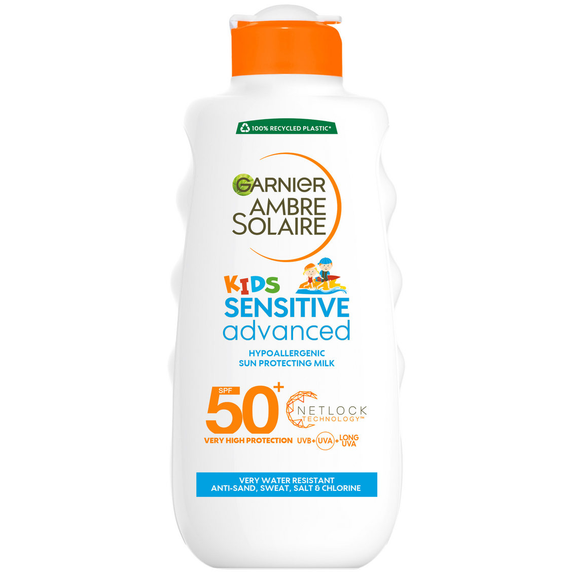 Solcreme til Børn GARNIER AMBRE SPF 30 Advanced Sensitive 200 ml