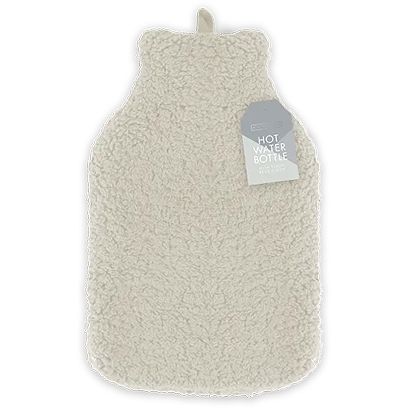 Varmedunk Teddy Hot Water Bottle 1.7 ltr. HVID - Varmedunke