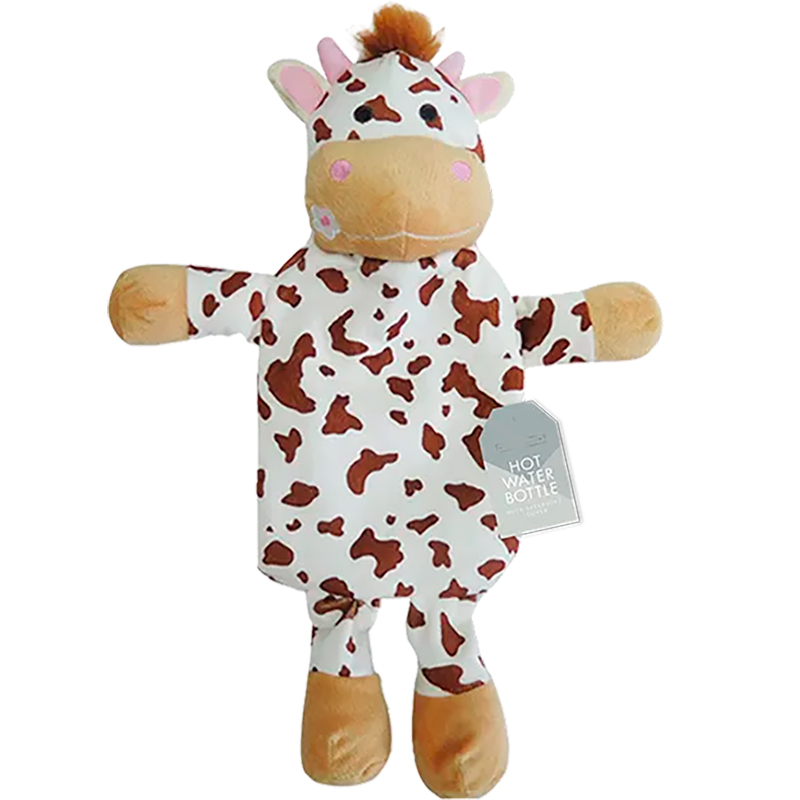 Wärmflasche für Kinder Tiermotive Supersoft Hot Water Bottle 1.5L KUH