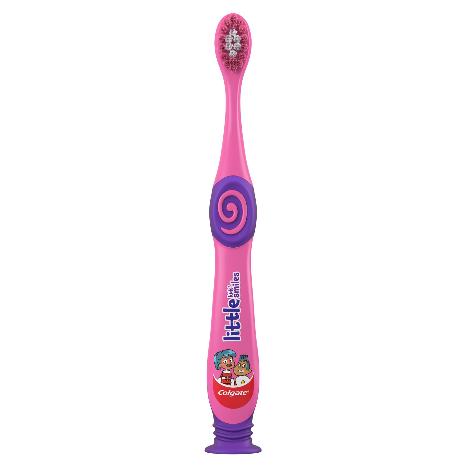 Colgate Little Kids Smiles Kinderzahnbürste 35 Jahre (Super Soft) PINK