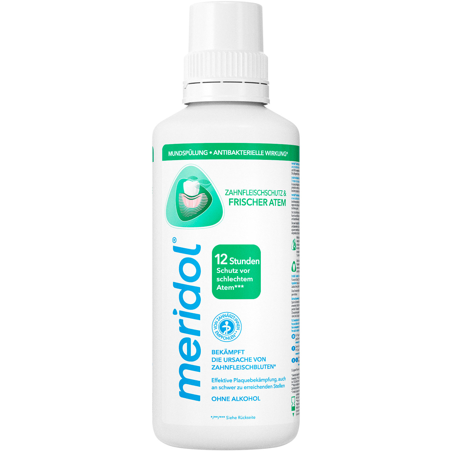 Mundwasser gegen Mundgeruch MERIDOL Gum Protection & Safe Breath 400 ml
