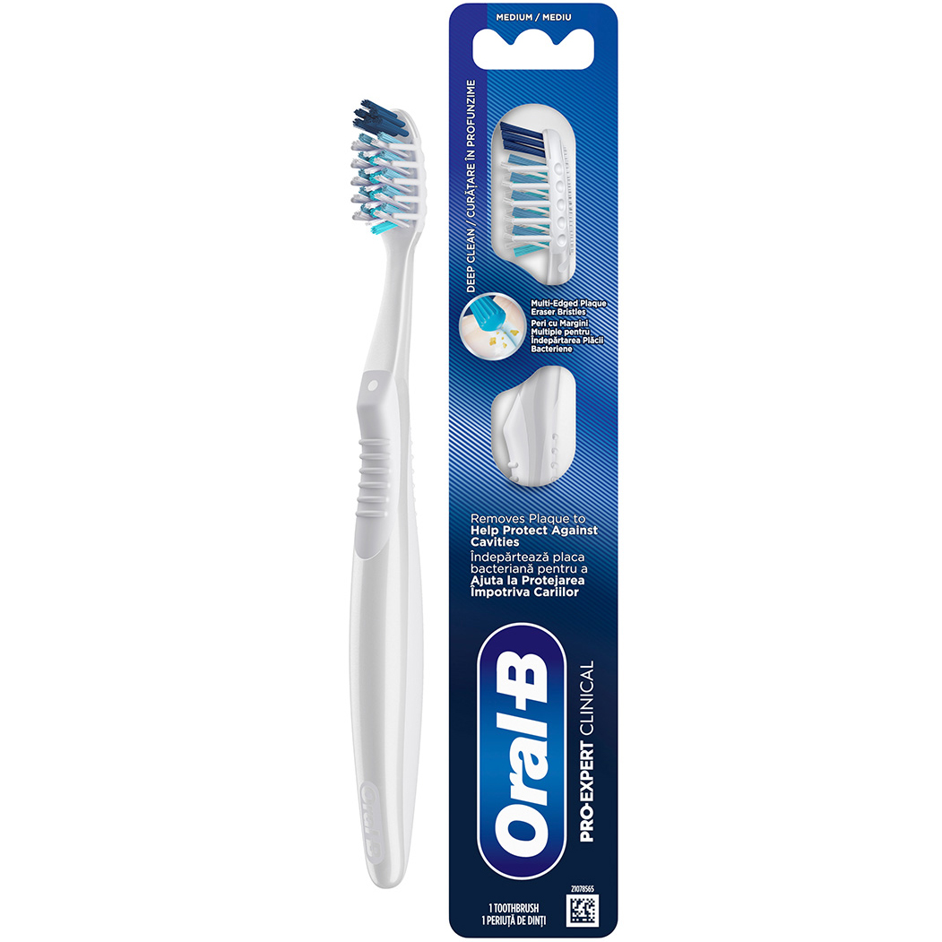 ORAL-B Zahnbürste Pro-Clean Clinical CrossAction Medium