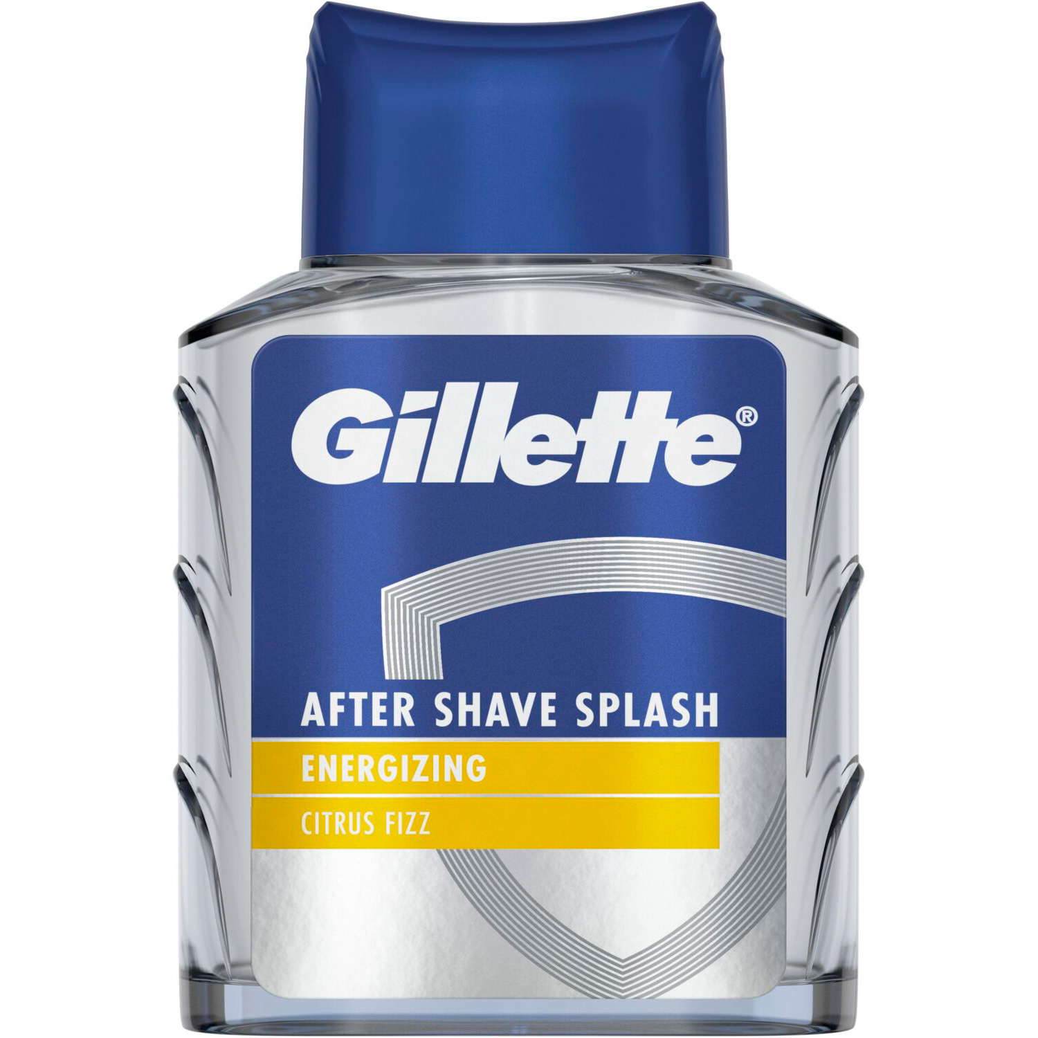 GILLETTE Aftershave Splash Energizing Citrus Fizz 100 ml. friskhed og energi efter barbering