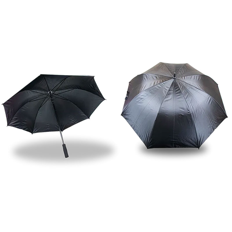 Automatisk golfparaply 130 cm | Ekstra stor og robust beskyttelse - Paraplyer