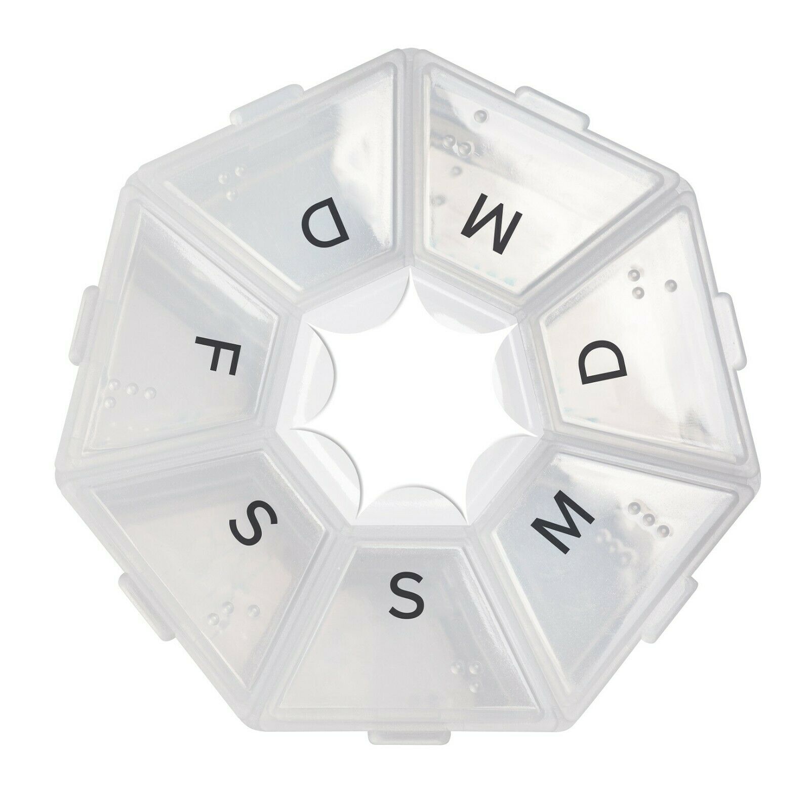 Pilleboks Lifemed Weekly Pill Box HVID
