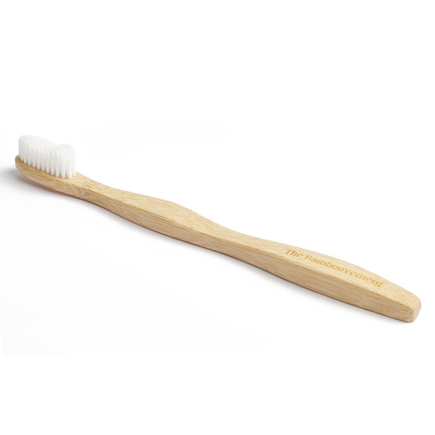 Bambuszahnbürste SOFT Das Bamboovement WEISS