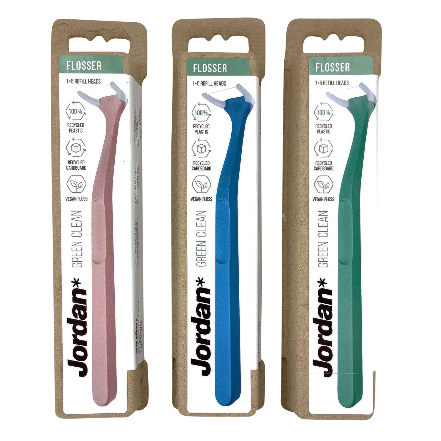 Jordan Green Clean Flosser inkl. 6 Nachfüllungen