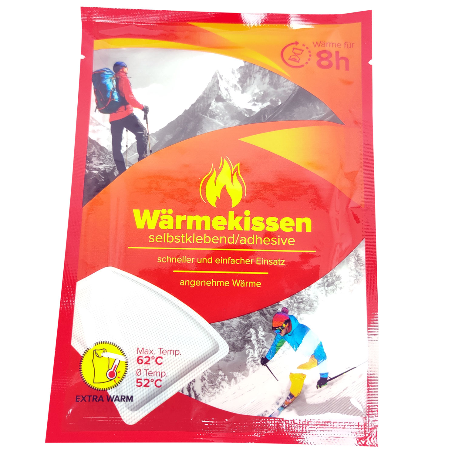Varmeplaster Extra Warm Pude - 9,5 x 12,5 cm