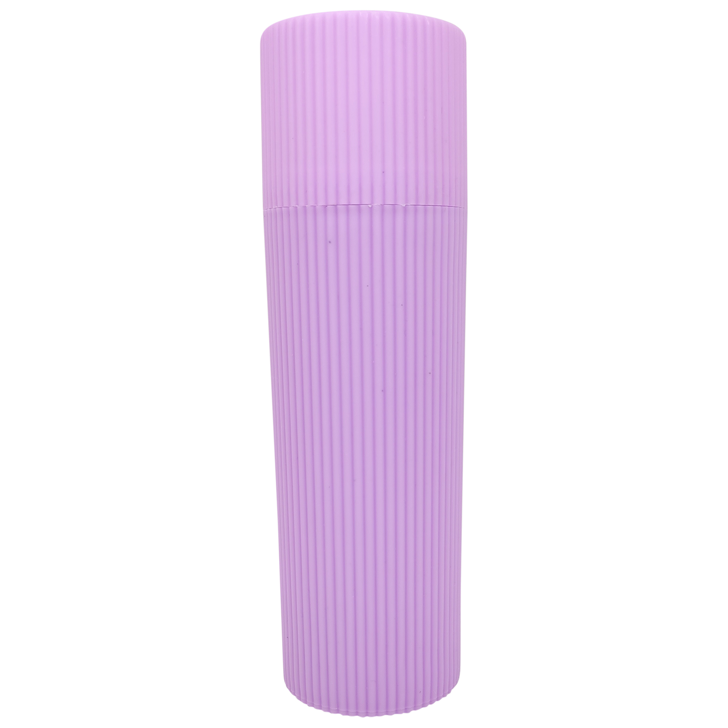 Reiseetui für Zahnbürste und Zahnpasta Grooved - GROÐ ̄ LILA
