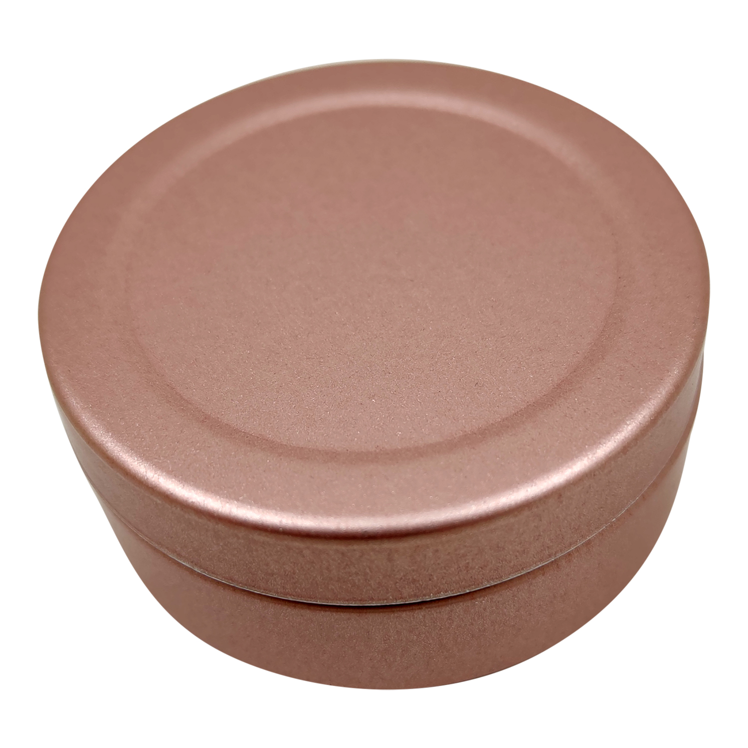 Dåse Aluminium Rund Pilleæske ROSE GOLD