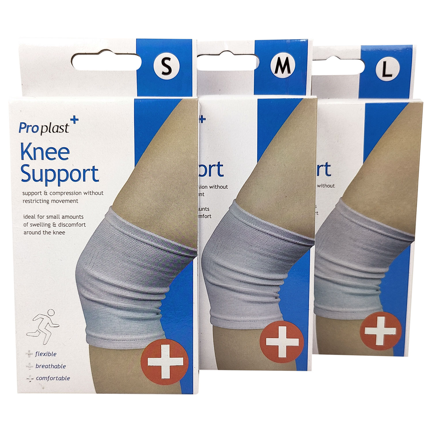 Kniebandage Proplast+ Knee Support Stützbandage MEDIUM