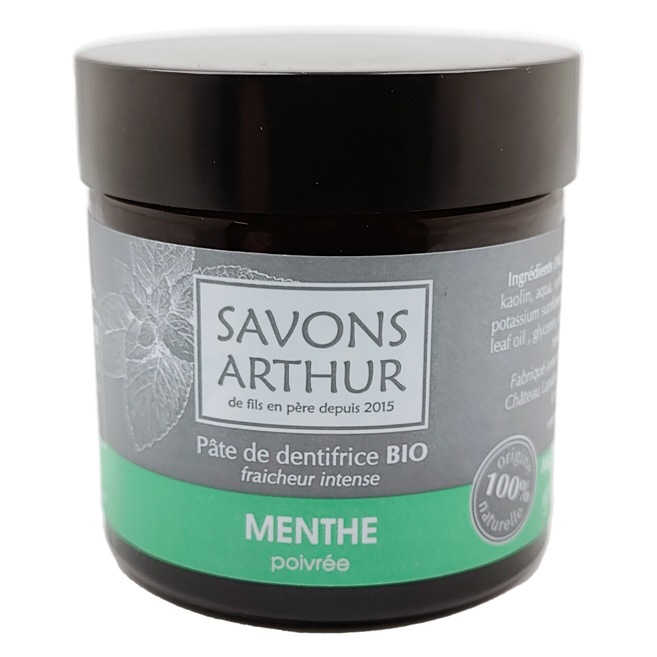 Bio-Zahnpasta Savons Arthur Peppermint