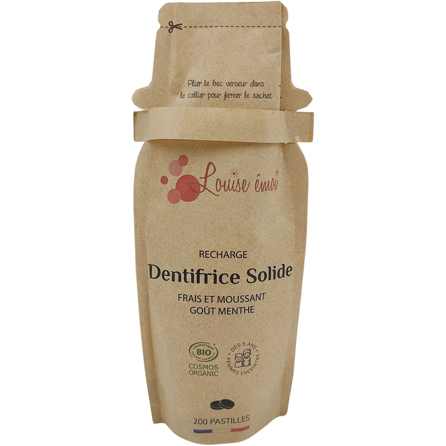 Bio-Zahnpasta-Tabletten Louise emoi 200 Stk.