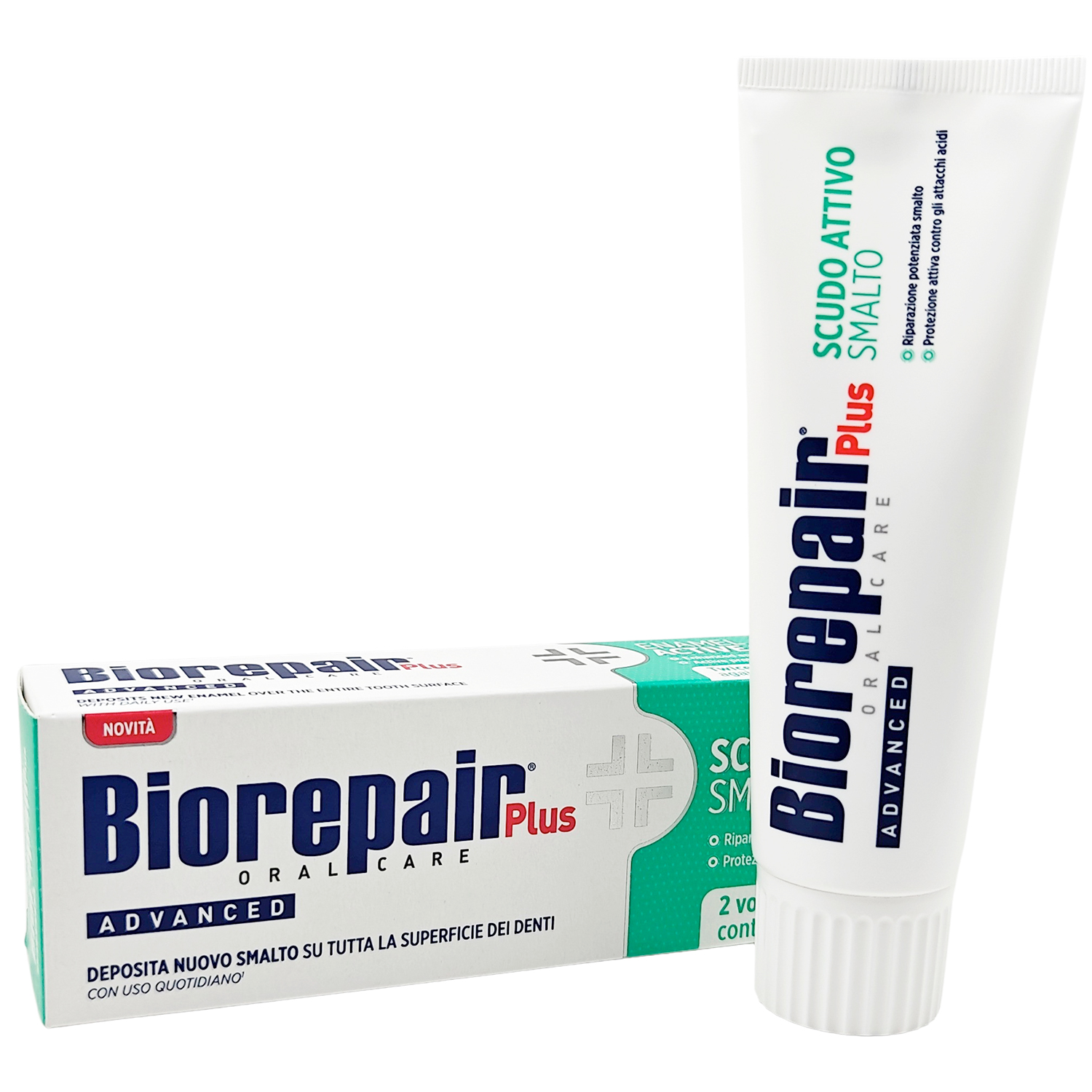 Biorepair Plus Hydroxyapatite Zahnpasta Advanced Active Shield MicroRepair 75 ml