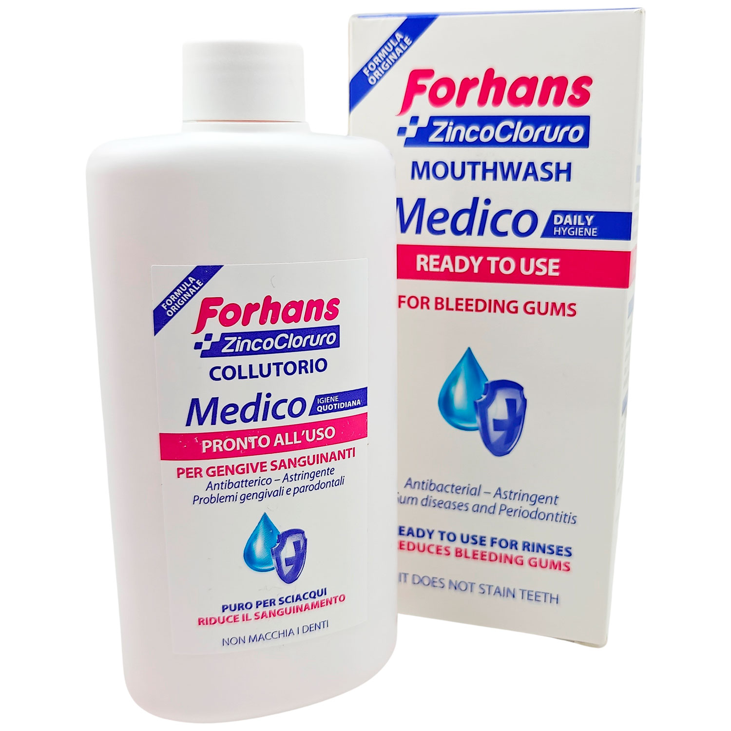 Parodontitis Mundspülung FORHANS Medico Daily Hygiene 250 ml