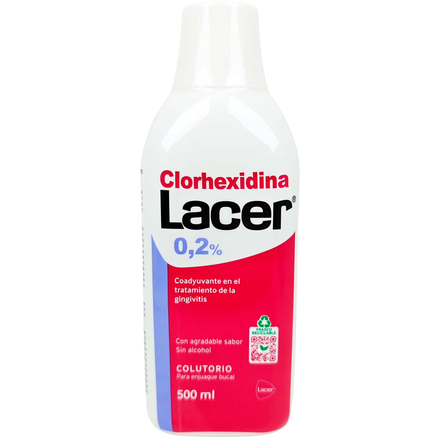Klorhexidin Mundskyl 0.20 % LACER Clorhexidina 500 ml