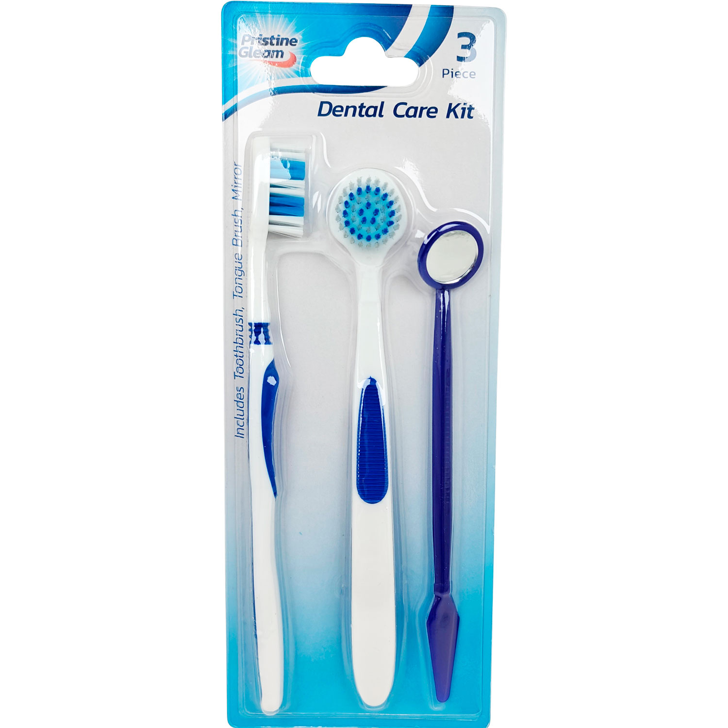 Tandplejesæt PRISTINA GLEAM Pristine Gleam Dental Care Kit 3 dele til komplet mundpleje