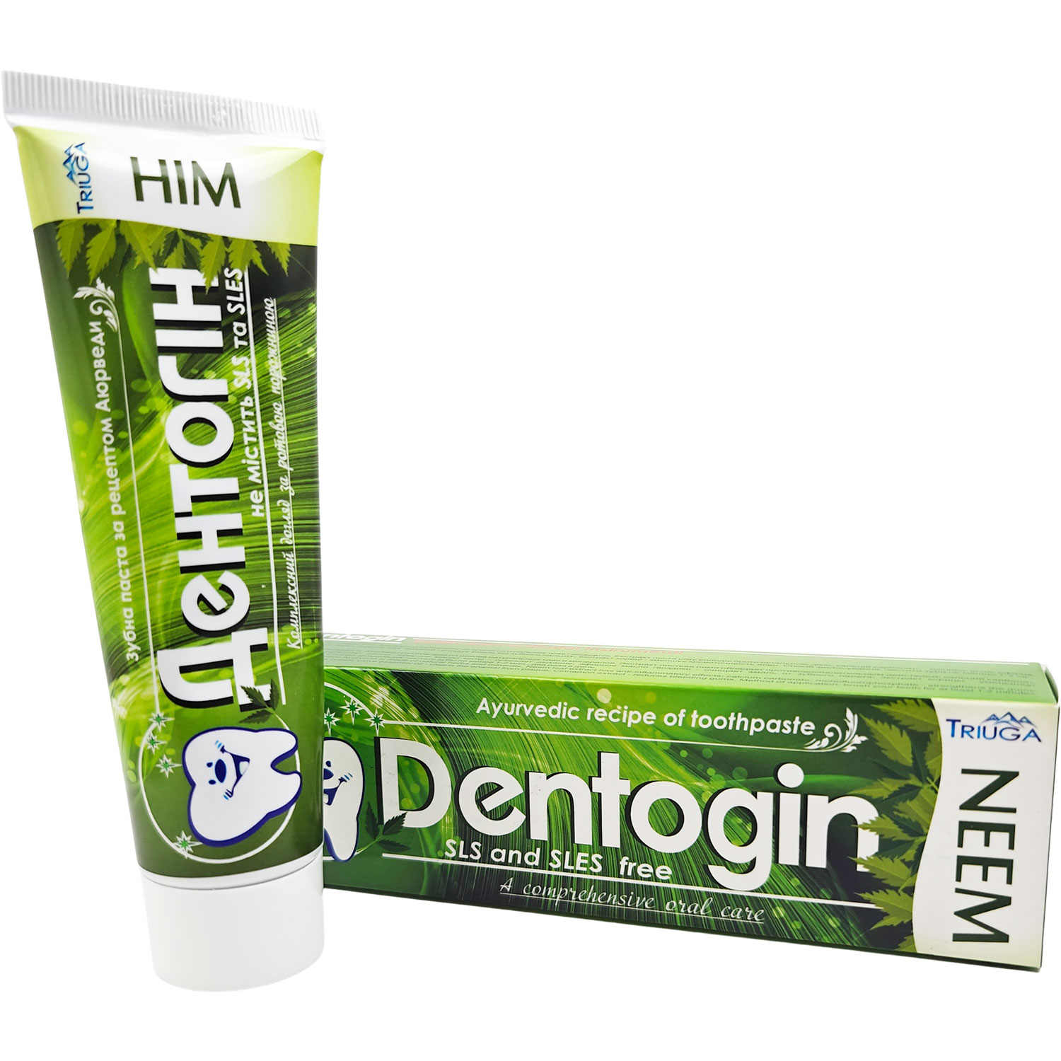 Triuga Dentogin Neem Zahnpasta Ayurvedische Zahnpflege mit natürlichen Extrakten (100 g.)