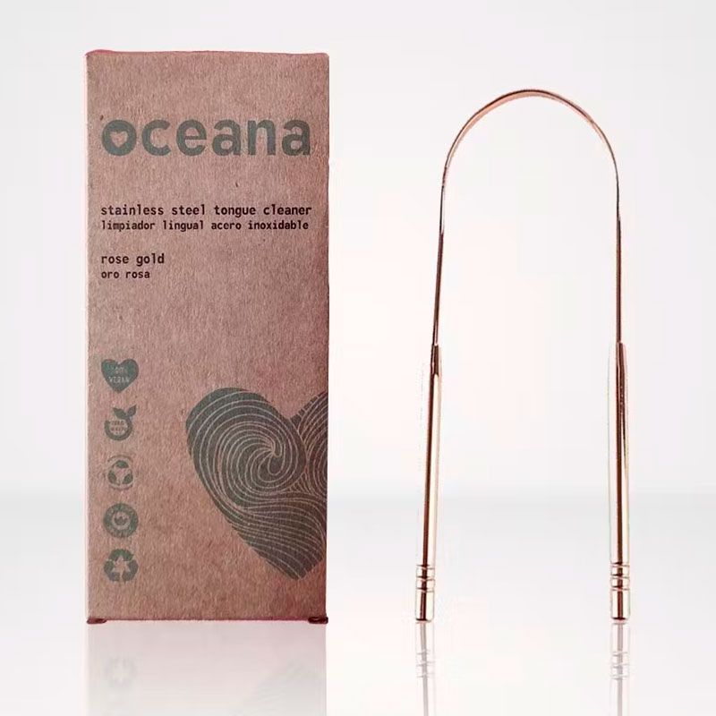 Zungenreiniger Oceana Zungenschaber aus Edelstahl