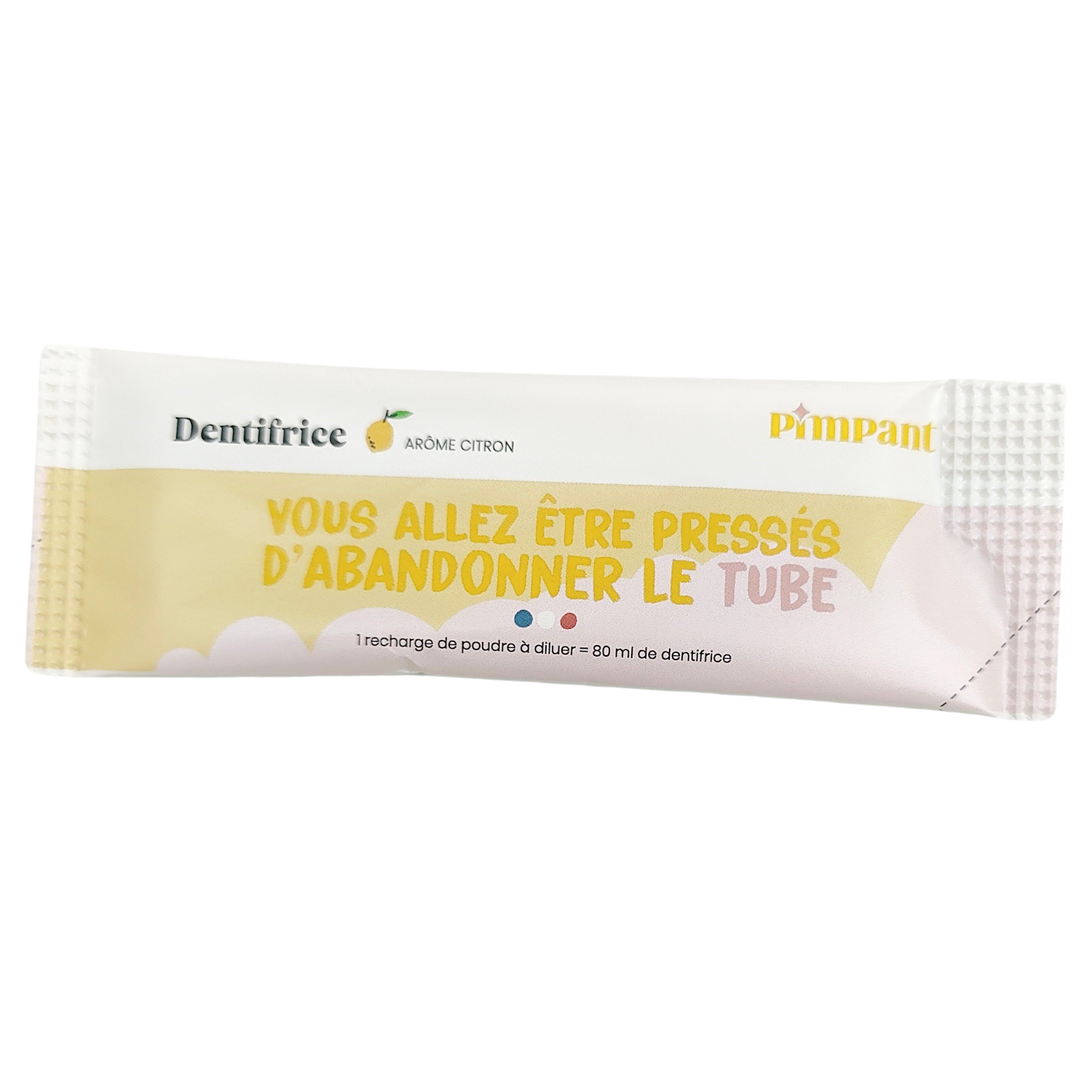 Naturlig Tandpasta Pimpant LEMON Refill 8 gr.