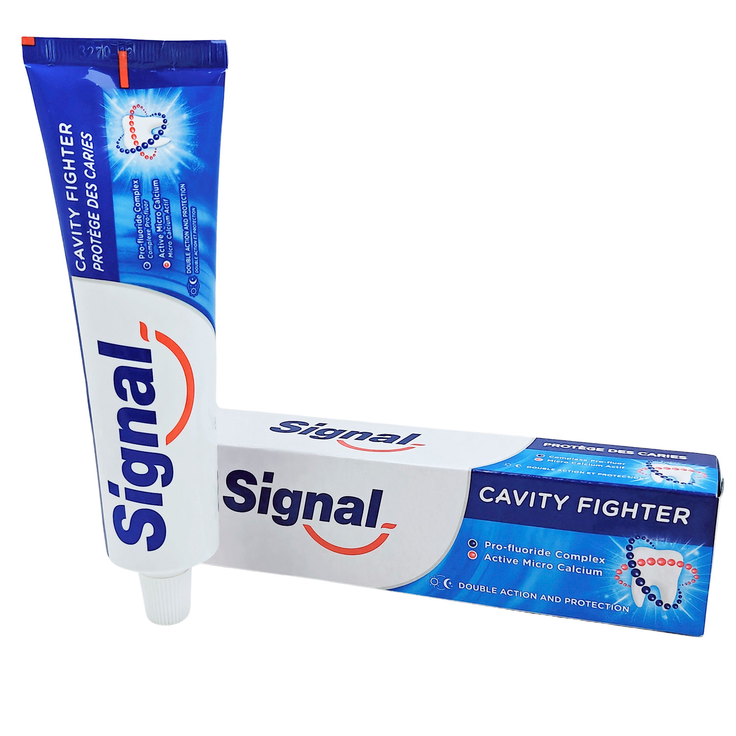 Signal Zahnpasta Cavity Fighter Fluor 1500 ppm 100 ml.