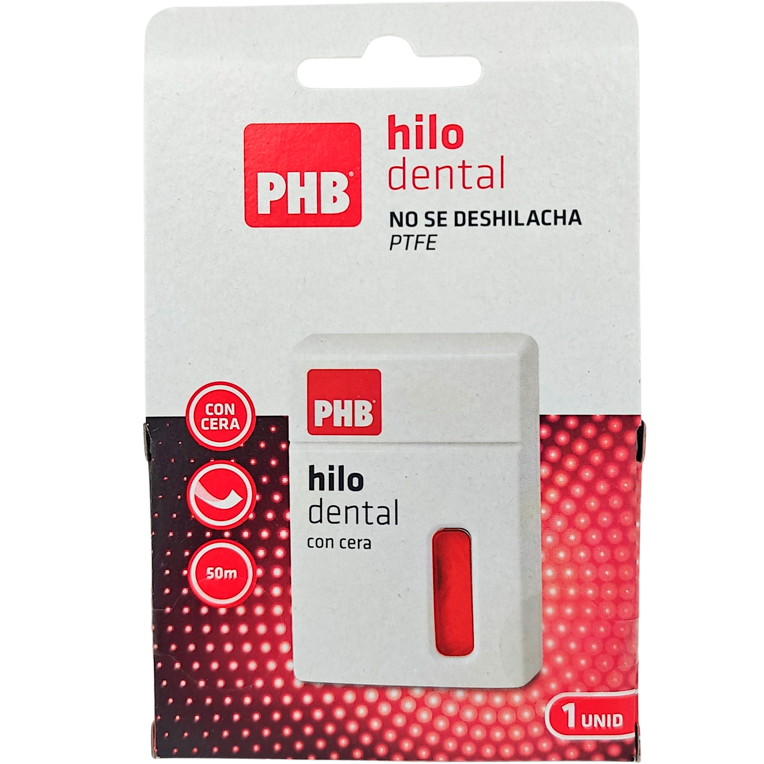PTFE Tandtråd PBH Hilo Dental Floss 50 mtr. - PHB Tandtråd - Tandtråd / Tandstikker / Flosser