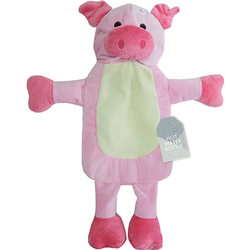 Varmedunk til Børn Dyremotiver Supersoft Hot Water Bottle 1.5L GRIS