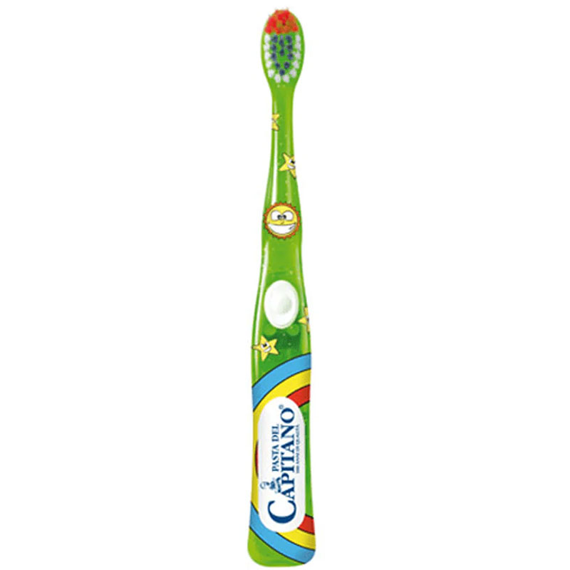 Pasta del Capitano Junior Electric Toothbrush INN-907 Lustiges und effektives elektrisches Zähneputzen für Kinder GRÜN