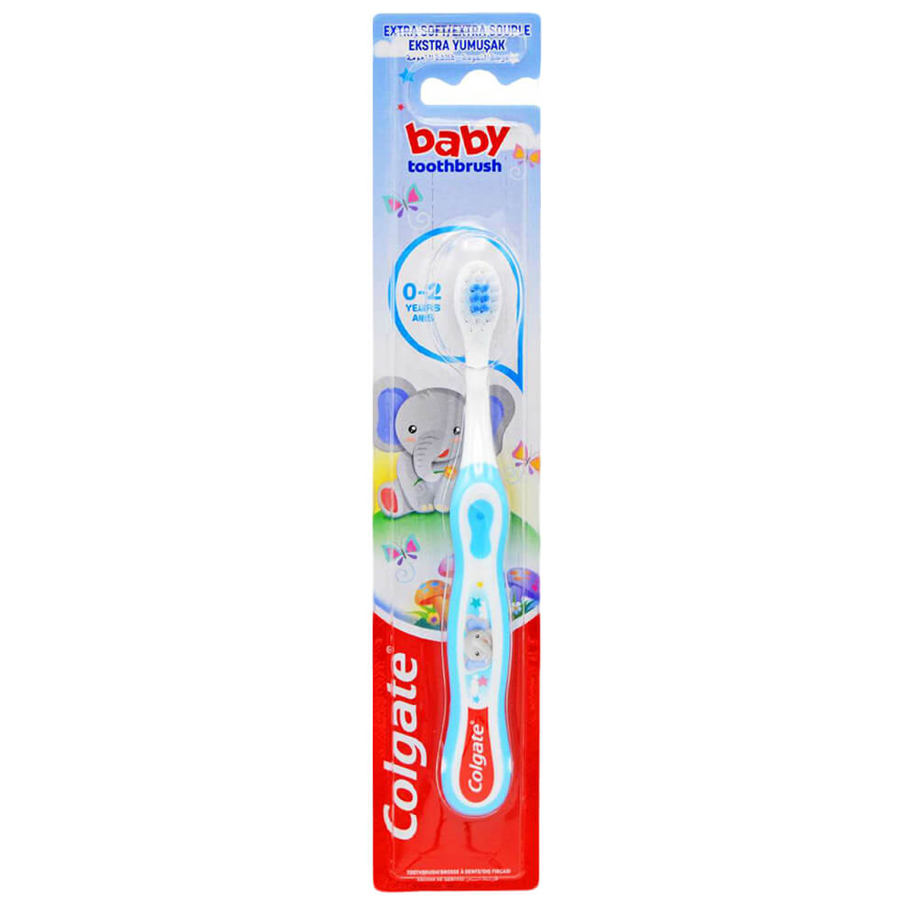 Colgate Kinderzahnbürste Smile Baby 0-2 Jahre BLAU