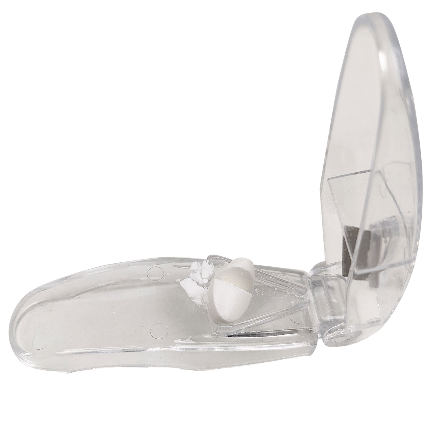 Pillesplitter Tabletdeler Transparent - Pilleæsker