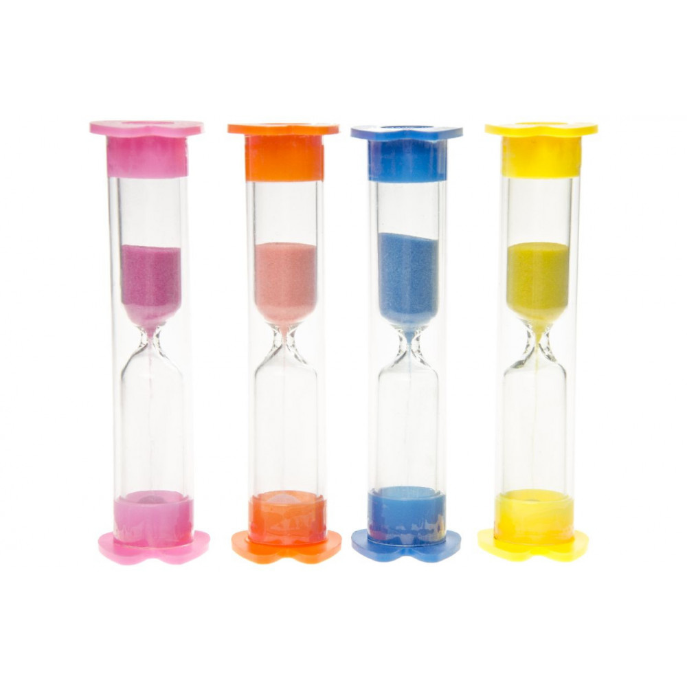 Sanduhr 3 Minuten Zähneputzen ORANGE