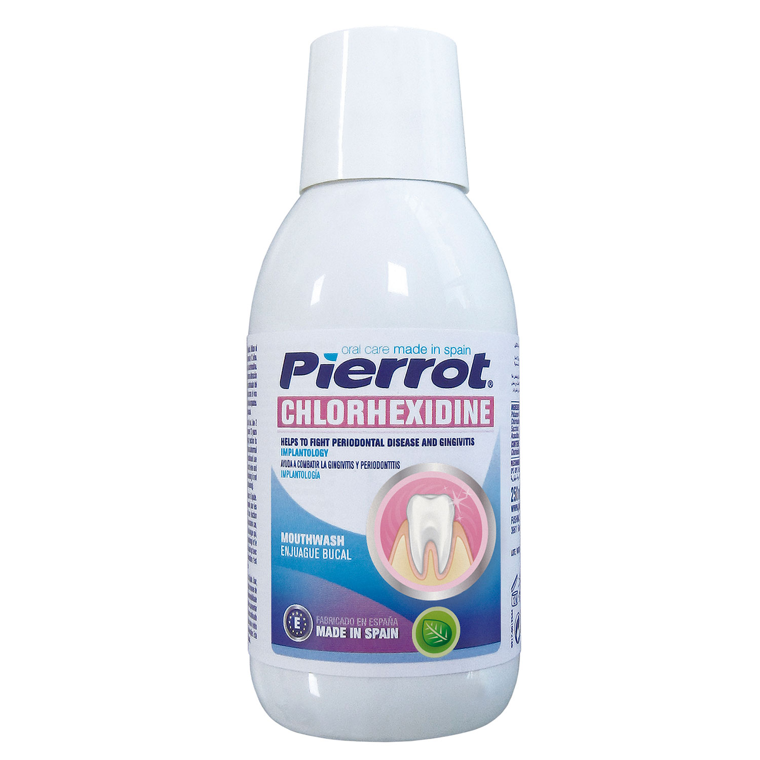 Klorhexidin Mundskyl Pierrot Chlorhexidine Fluor 250 ml